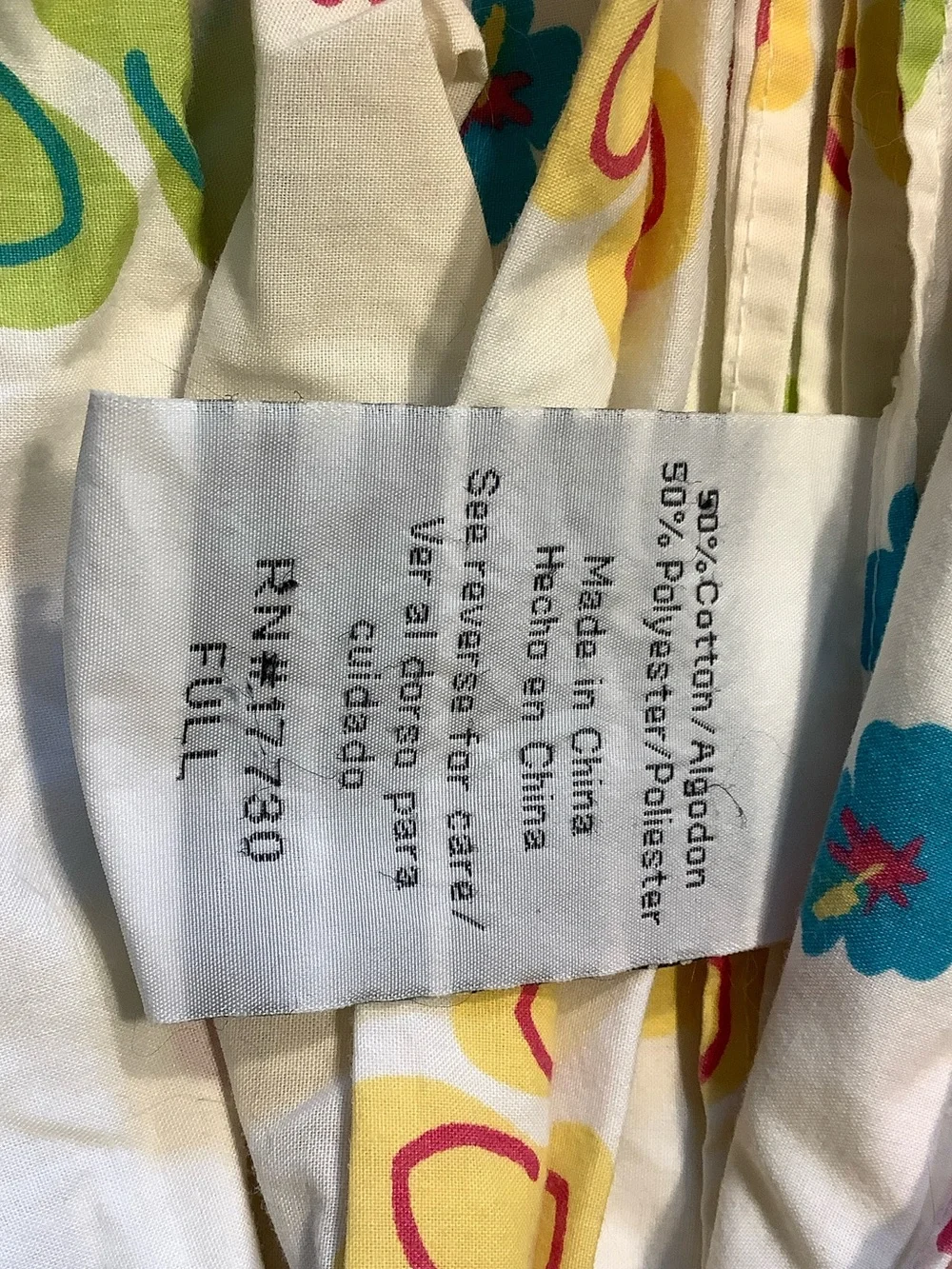 Flip Flops and Summer Full Sized Flat Sheet